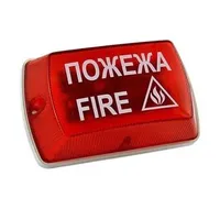 Оповіщувач пожежний звуковий, з функцією візуального світлового індикатора типу "ТОРТИЛА" С-05С-24 — Оповіщувачі та таблички