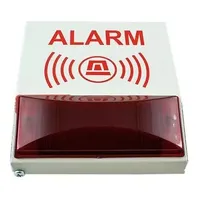 Оповіщувач пожежний звуковий, з функцією візуального світлового індикатора "Гном-1" — Оповіщувачі та таблички