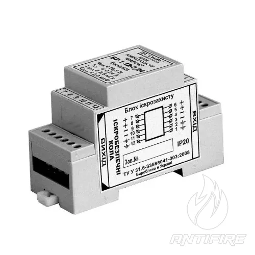 Блок искрозащиты Сенко "БАРОН" типа БР-1-12-0,24 