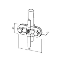 211133 Соединитель Duos D16 3 пл. (Ni) thumb-4