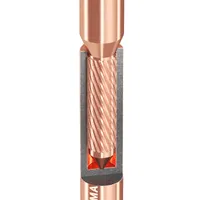 Стержень для заземления омедненный D17,2 1,5 метра (StCu) thumb-2
