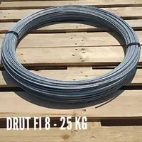 501081 Дріт оцинкований Ø 8мм (StZn) thumb-2