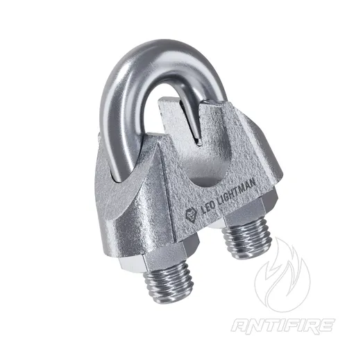 Затискач для троса D8 мм DIN741 (StgZn) 