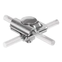 201133 З'єднувач Vario з гайкою (Ni) — З'єднувачі