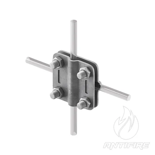 202011 З'єднувач Cross для дроту 2 пл. (StZn) 