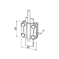 203011 З'єднувач Contra 2 пл. (StZn) thumb-3