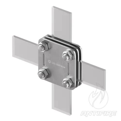 202333 З'єднувач Cross для смуги 3 пл. (Ni)  (фото 3)