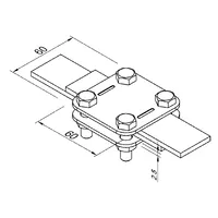 З'єднувач Cross для смуги 2 пл. (StZn) thumb-3