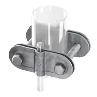 216111 З'єднувач до труби D30-40 з 2 приєднаннями (StZn) — Комплектуючі