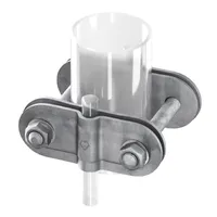 216111 З'єднувач до труби D30-40 з 2 приєднаннями (StZn) thumb-2