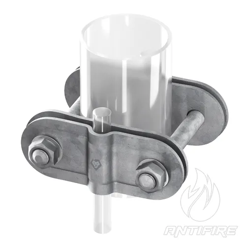 216111 З'єднувач до труби D30-40 з 2 приєднаннями (StZn)  (фото 2)