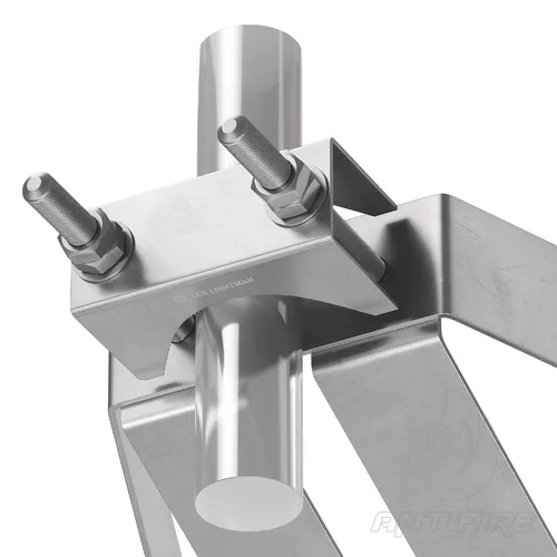 416013 Тримач блискавкоприймача L400 D30-50 (Ni)  (фото 5)