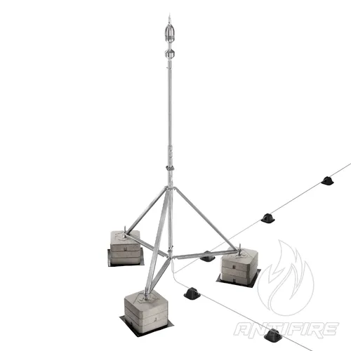 Блискавкоприймач на тринозі для ESE 5 м (Ni) 