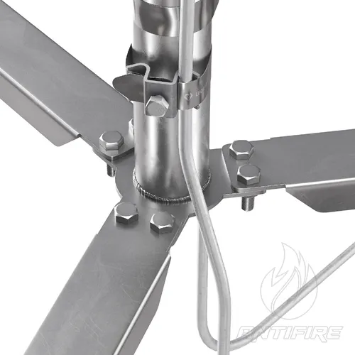 Блискавкоприймач на тринозі для ESE 5 м (Ni)  (фото 9)