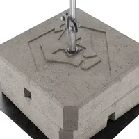 Блискавкоприймач з бетонною основою 3 м (Al) thumb-3