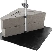 Блискавкоприймач з бетонною основою 3 м (Al) thumb-6