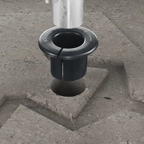 Блискавкоприймач з бетонною основою 3 м (Al)  (фото 5)