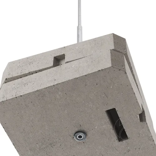 Блискавкоприймач з бетонною основою 3 м (Al)  (фото 8)