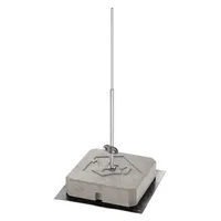 Блискавкоприймач з бетонною основою 2 м (Al) — Блискавкоприймачі