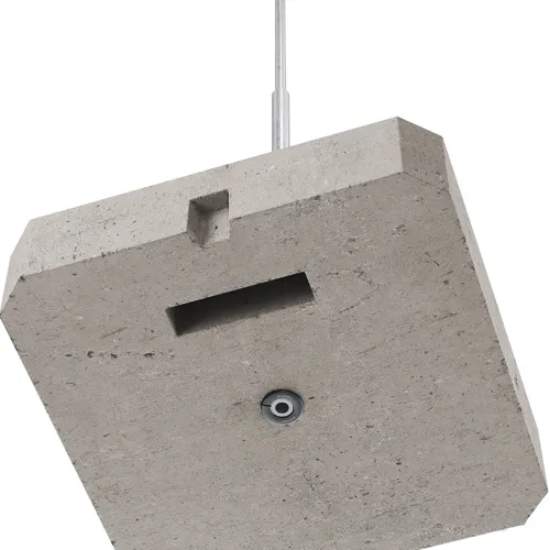 Блискавкоприймач з бетонною основою 2 м (Al)  (фото 8)