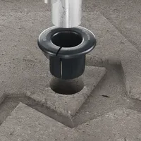 Блискавкоприймач з бетонною основою 1,5 м (Al) thumb-5