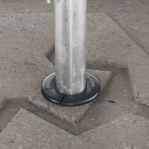 Блискавкоприймач з бетонною основою 1,5 м (Al)  (фото 6)