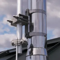 Блискавкоприймач з кріпленням до труби 5 м (Al/Ni) thumb-10