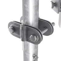 Блискавкоприймач з кріпленням до труби 5 м (Al/Ni) thumb-7