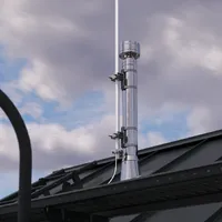 Блискавкоприймач з кріпленням до труби 5 м (Al/Ni) thumb-9