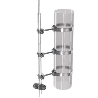 Блискавкоприймач з кріпленням до труби 3 м (Al/Ni) thumb-2