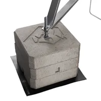 Блискавкоприймач з триногою 8 м (Al/Ni) thumb-4