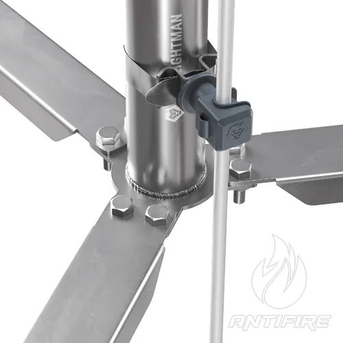 Блискавкоприймач з триногою 8 м (Al/Ni)  (фото 10)