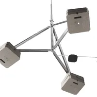 Блискавкоприймач з триногою 6 м (Al/Ni) thumb-3