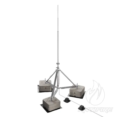 Блискавкоприймач з триногою 5 м (Al/Ni) 