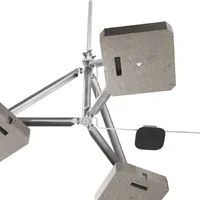 Блискавкоприймач з триногою 4 м (Al/Ni) thumb-3