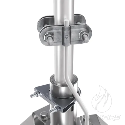 Блискавкоприймач з триногою 4 м (Al/Ni)  (фото 7)