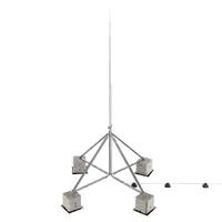 Блискавкоприймач з чотириногою 11 м (Al/Ni) — Блискавкоприймачі