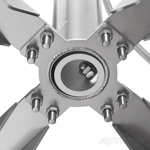 Блискавкоприймач з чотириногою 9 м (Al/Ni)  (фото 11)