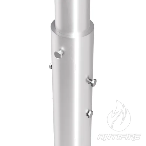 Блискавкоприймач з чотириногою 9 м (Al/Ni)  (фото 12)