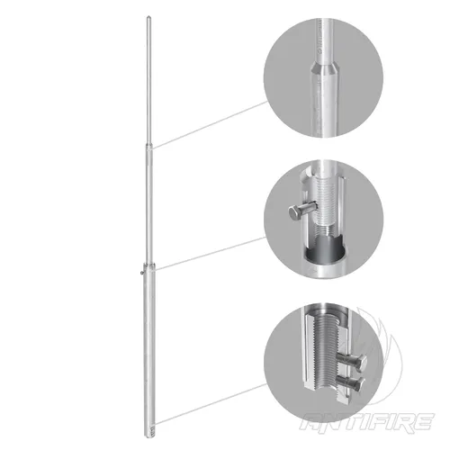 Блискавкоприймач 4 м з різьбою М16 (Al) 