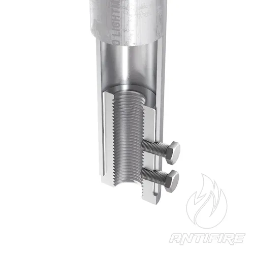 Блискавкоприймач 4 м з різьбою М16 (Al)  (фото 12)