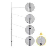 Блискавкоприймач збірний 11 м (Al) — Блискавкоприймачі