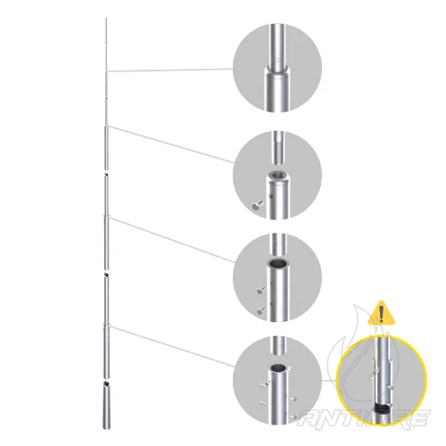 Блискавкоприймач збірний 11 м (Al) 