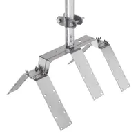 Блискавкоприймач на кутовий гребінь даху 3 м (Ni/Al) thumb-2