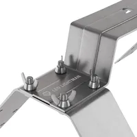 Блискавкоприймач на кутовий гребінь даху 3 м (Ni/Al) thumb-5