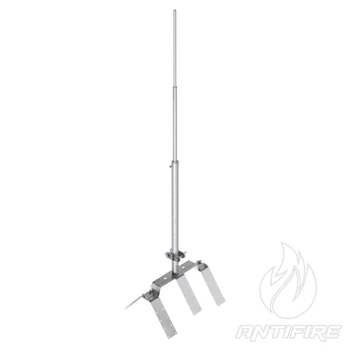 Блискавкоприймач на кутовий гребінь даху 3 м (Ni/Al) 