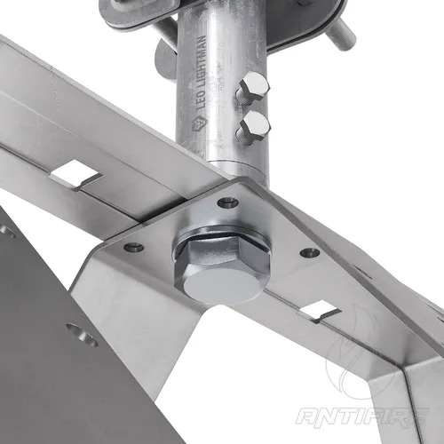 Блискавкоприймач на кутовий гребінь даху 3 м (Ni/Al)  (фото 6)