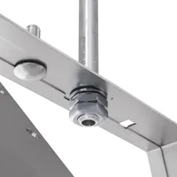 Блискавкоприймач на кутовий гребінь даху 2 м (Ni/Al) thumb-6