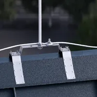 Блискавкоприймач на кутовий гребінь даху 2 м (Ni/Al) thumb-7