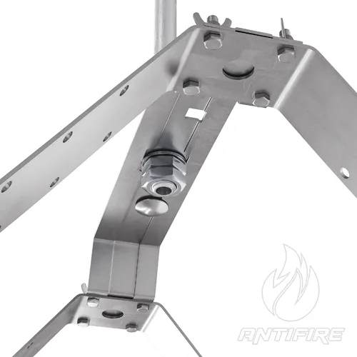 Блискавкоприймач на кутовий гребінь даху 2 м (Ni/Al)  (фото 5)